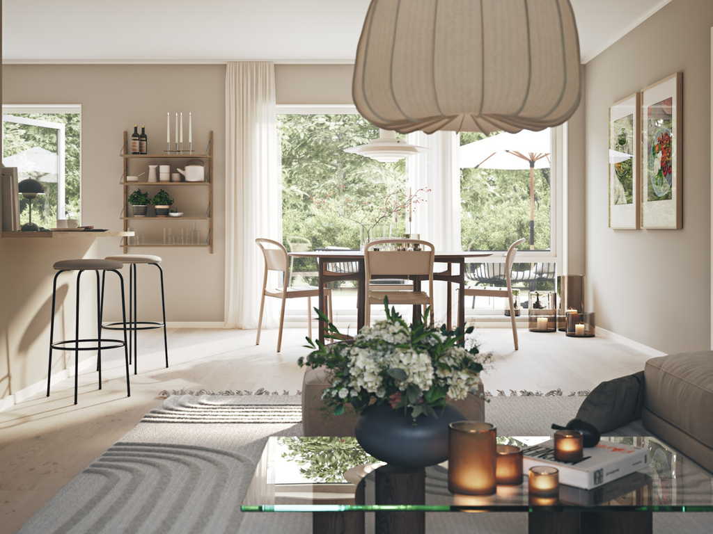 Myresjöhus Smart 140 interiörbild 1